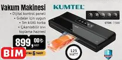 KUMTEL VAKUM MAKİNESİ KUMTEL VAKUM MAKİNESİ